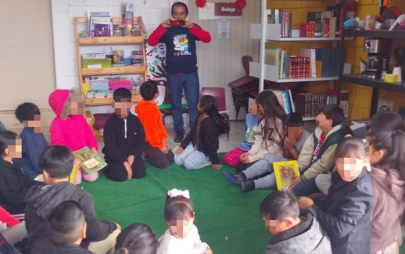 Secretaría de Bienestar Impulsa Espacios de Lectura y Nostalgia Para la Niñez