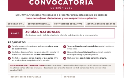 Gobierno de Playas de Rosarito Convoca a Integrar el Comité Ciudadano de Seguridad Ciudadana
