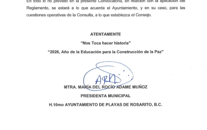 Gobierno de Playas de Rosarito Invita a Participar en el Presupuesto Participativo Ciudadano 2027