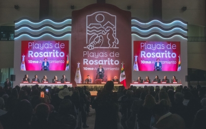 Inicia Rocío Adame nueva era en Playas de Rosarito con promesas de cambio