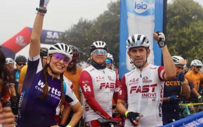 Rocio Adame Muñoz apoya el Paseo Ciclista “Pedaleando al Límite”