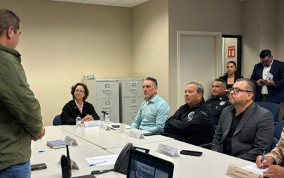Encabeza presidenta Rocio Adame primera Mesa de Seguridad Regional en Playas de Rosarito
