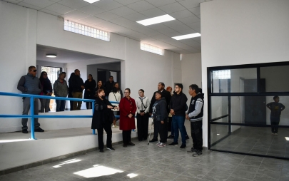 Alcaldesa Rocio Adame Entrega Remodelación de la Biblioteca Octavio paz en la Colonia Lucio Blanco