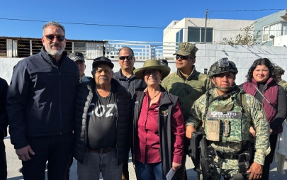 Presidenta Municipal Rocio Adame Refuerza Vigilancia en Rosarito
