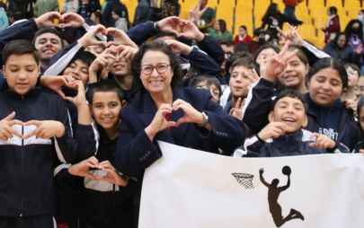 Presidenta Rocio Adame Encabeza Arranque de Juegos Deportivos Escolares de Educación Básica