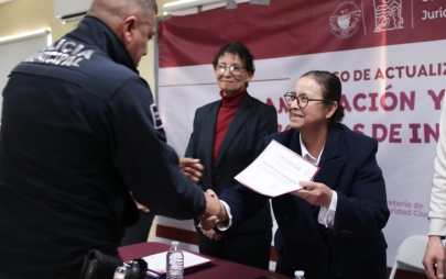 *Presidenta Rocio Adame Impulsa la Capacitación a Oficiales de la Secretaría de Seguridad Ciudadana”