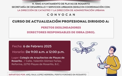 Gobierno de la Presidenta Rocio Adame Impartirá Curso de Actualización Profesional Para Peritos Deslindadores
