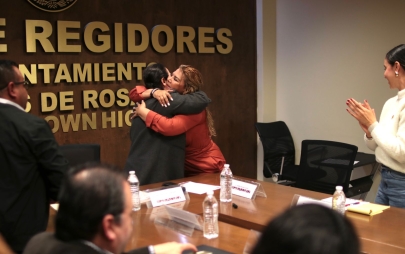 Presidenta Rocio Adame Toma Protesta a Nueva Directora del dif Rosarito