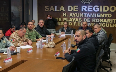 Encabeza Presidenta Rocio Adame Mesa de Seguridad