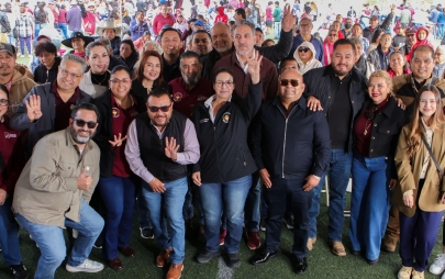 Presidenta Municipal Mtra. Rocio Adame Muñoz Impulsa Jornada del Bienestar en Campo el Profe
