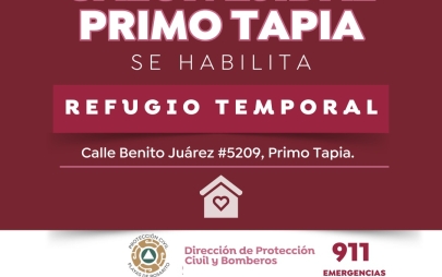 Presidenta Rocio Adame Activa Refugios Temporales Ante Pronósticos de Lluvia y Vientos Fuertes