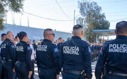 Gobierno de Playas de Rosarito Realiza Ceremonia Luctuosa en Honor a Policía Municipal