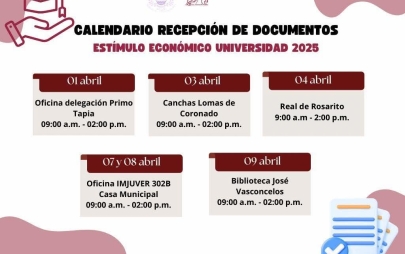 Entrega Gobierno de Rocio Adame Estímulos Económicos a Universitarios Rosaritenses