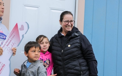 *Presidenta Rocio Adame Entrega la Primera Vivienda a Familia Afectada por Incendios en la Delegación Primo Tapia”
