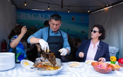 Presidenta Rocio Adame Inaugura el Festival Gastronómico "el Gran Taco de México" en Tijuana