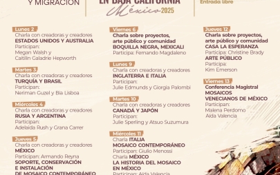 “BC Recibirá el 2Do. Simposio Internacional de Mosaico con el Respaldo del 10° Ayuntamiento de Playas de Rosarito”