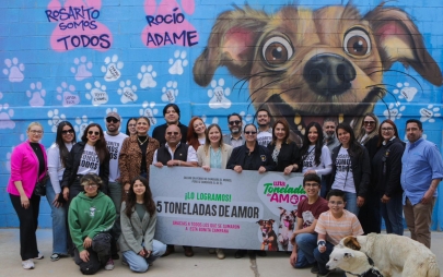 Ayuntamiento de Playas de Rosarito Promueve el Paseo de Perritos en la Colonia Morelos