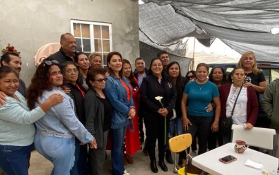 Ayuntamiento de Playas de Rosarito Visita Col. el Morro y Colinas del sol