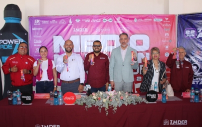 Presenta IMDER Medio Maratón Powerade Rosarito 2025