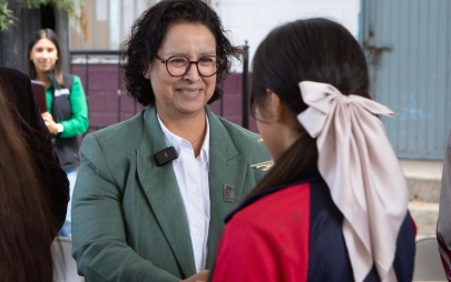 Rocio Adame Premia a Estudiantes Deportistas Destacados