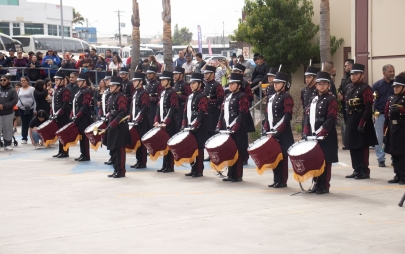 Playas de Rosarito es Sede del Encuentro Nacional de Bandas de Guerra y Escoltas 2025