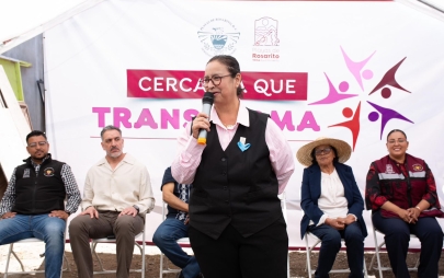 Rocio Adame Lleva Apoyos y Atención Directa a la Colonia Huacatay