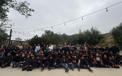 Inicia Campamento de la Policía Juvenil Rosarito 2025 con la participación de 100 niñas, niños y adolescentes