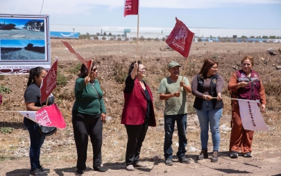 Arranca Obra de Pavimentación en la Colonia Ampliación Lucio Blanco: Compromiso de Rocio Adame con la Infraestructura Urbana