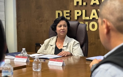 Refuerza Rocio Adame Coordinación con Fuerzas de Seguridad Ante Baja Beach Fest 2025