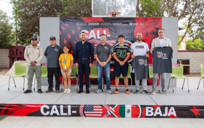 Gobierno de Rocio Adame Impulsa el Deporte Infantil con Apoyo Binacional a Través del Programa Diplomacia Deportiva Cali-Baja
