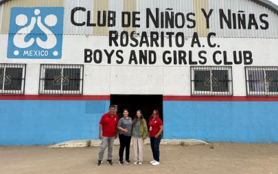 Dif Playas de Rosarito Recorre el Club de Niños y Niñas Para Impulsar Mejoras en Beneficio de la Niñez