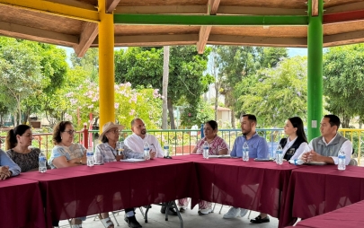Ayuntamiento de Playas de Rosarito Encabeza Mesa de Seguridad en Parque Conchita Cantú Junto a Vecinos de la Colonia Reforma