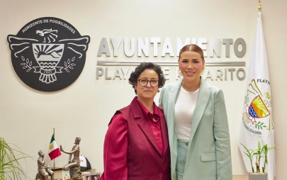 Trabaja la Presidenta Municipal, Mtra. Rocío Adame, de la Mano con Gobierno del Estado en Beneficio de las Familias Rosaritenses.