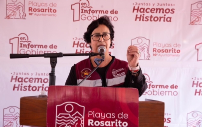 Rocío Adame Rinde Informe de Resultados y Entrega Apoyos a la Comunidad en la Colonia Constitución