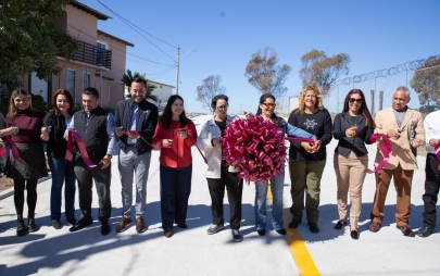 Rocío Adame Inaugura Obra de Pavimentación que Transforma Circuito Colinas