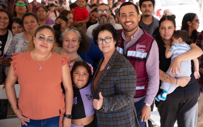 Rocío Adame Atiende a la Comunidad de Colinas del sol a Través de la Jornada de Bienestar
