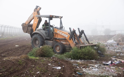 Jornada de Limpieza: Rocío Adame Lidera Retiro de Basura Pesada y Eliminación de Basureros Clandestinos