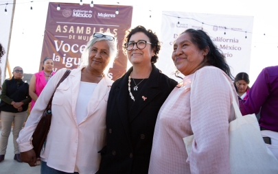 Rocío Adame Reafirma su Compromiso: “en Rosarito Trabajamos por y Para las Mujeres”
