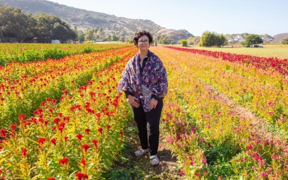 Rocío Adame Impulsa las Tradiciones de Rosarito con la Visita a los Campos de Cempasúchil del Rancho Macías