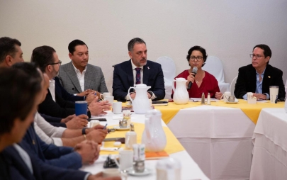 Rocío Adame Fortalece Diálogo con el Sector Empresarial y Reafirma Compromiso por la Seguridad en Rosarito