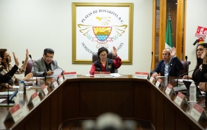 Rocío Adame Fortalece la Seguridad y la Gestión Participativa en Rosarito