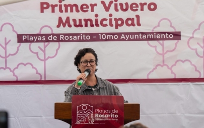 Rocío Adame Impulsa un Rosarito más Verde con la Apertura del Vivero Municipal