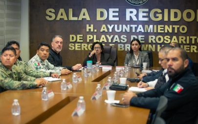 Operativos Coordinados y Proximidad Ciudadana Fortalecen la Seguridad en Playas de Rosarito