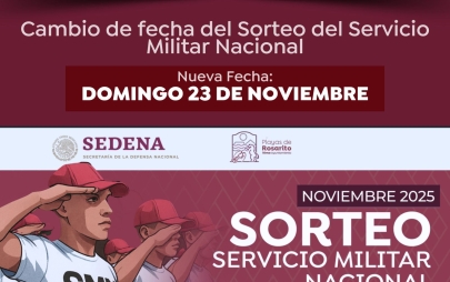 Atento Aviso Cambio de Fecha del Sorteo del Servicio Militar Nacional