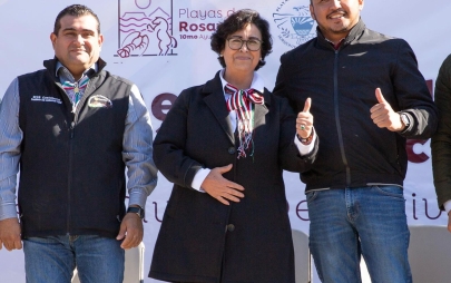 Rocío Adame Lidera con Éxito el Desfile del 115 Aniversario de la Revolución Mexicana en Primo Tapia