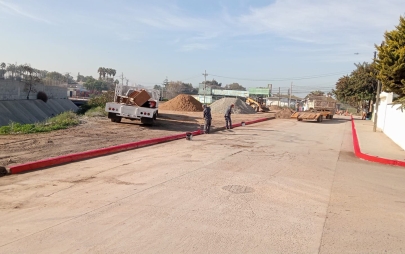 Avanza Obra de Rehabilitación Vial en la Colonia Crosthwaite; se Habilita Nueva Conexión Para Mejorar la Movilidad