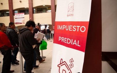 Destaca el 10° Ayuntamiento de Playas de Rosarito la Gran Participación Ciudadana en el Pago del Impuesto Predial