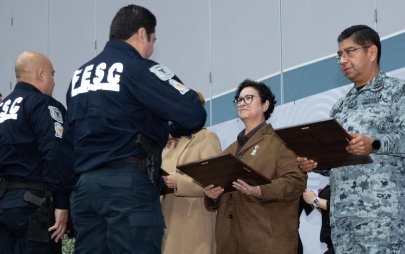 Rocío Adame Refrenda Respaldo a las Corporaciones de Seguridad en el día Internacional de la y el Policía