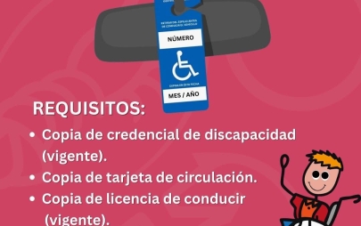 El 10° Ayuntamiento de Playas de Rosarito Invita a la Ciudadanía a Renovar su Tarjetón de Discapacidad.
